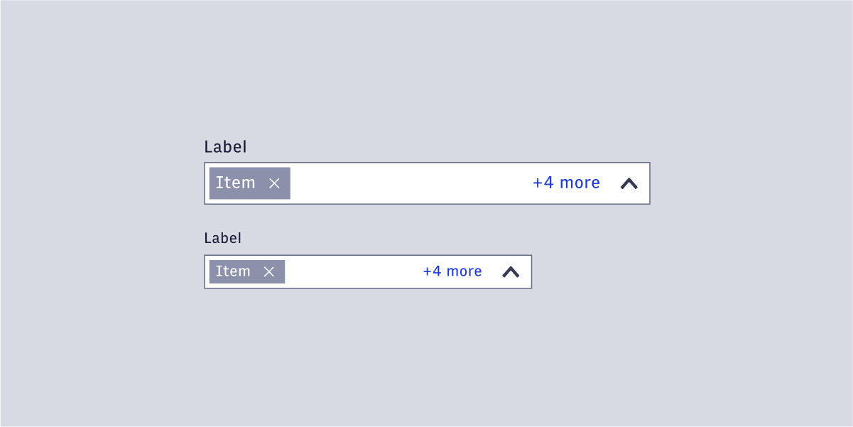 multi dropdown variants